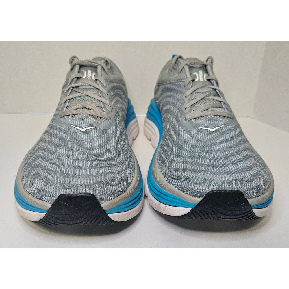 Hoka Gaviota 5 Mens Running Shoes Sneakers Gray Size 11.5 D Comfort Performance - Picture 7 of 11